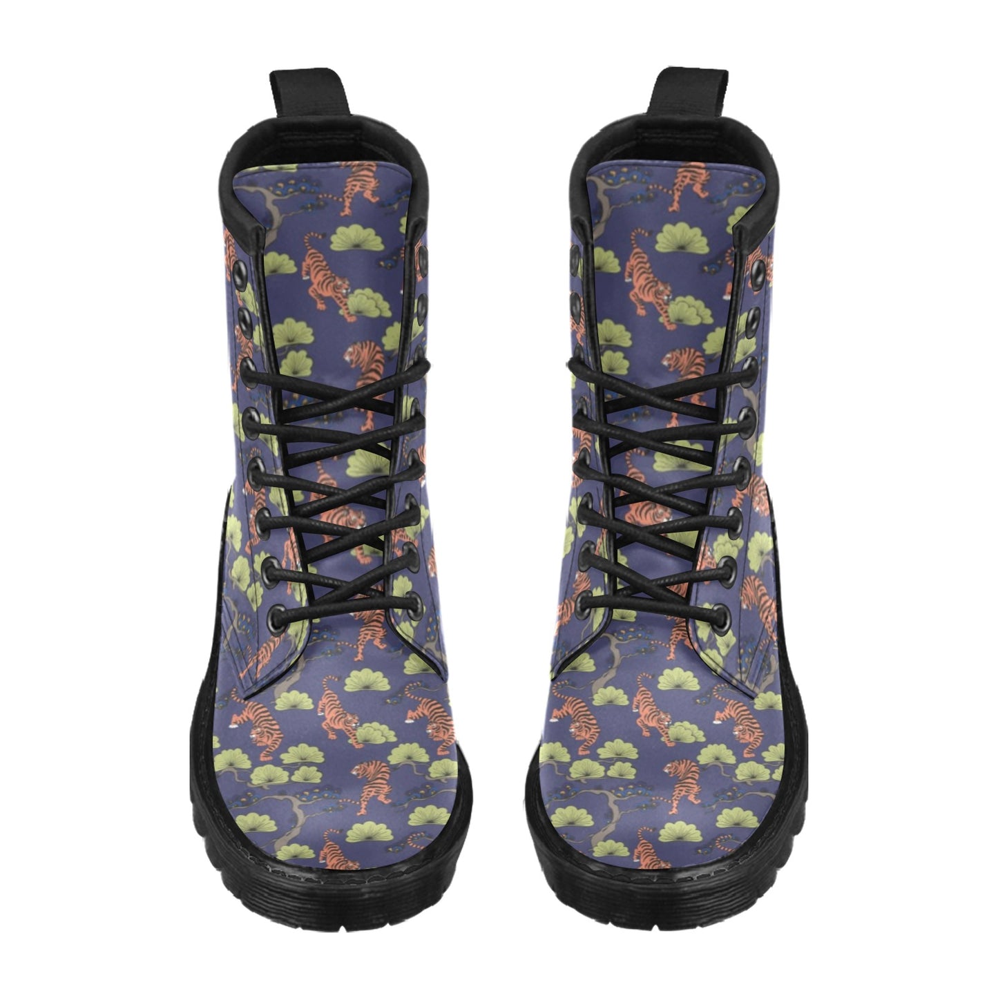 Tiger Pattern Japan Style Women's Boots