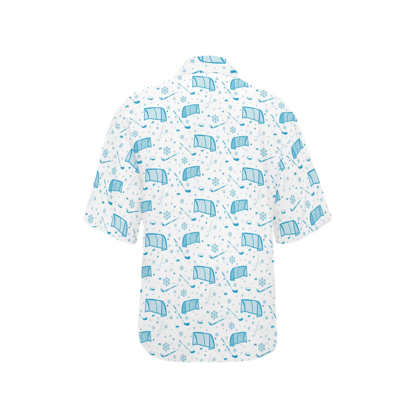 Hockey Print Design LKS303 Women's Hawaiian Shirt