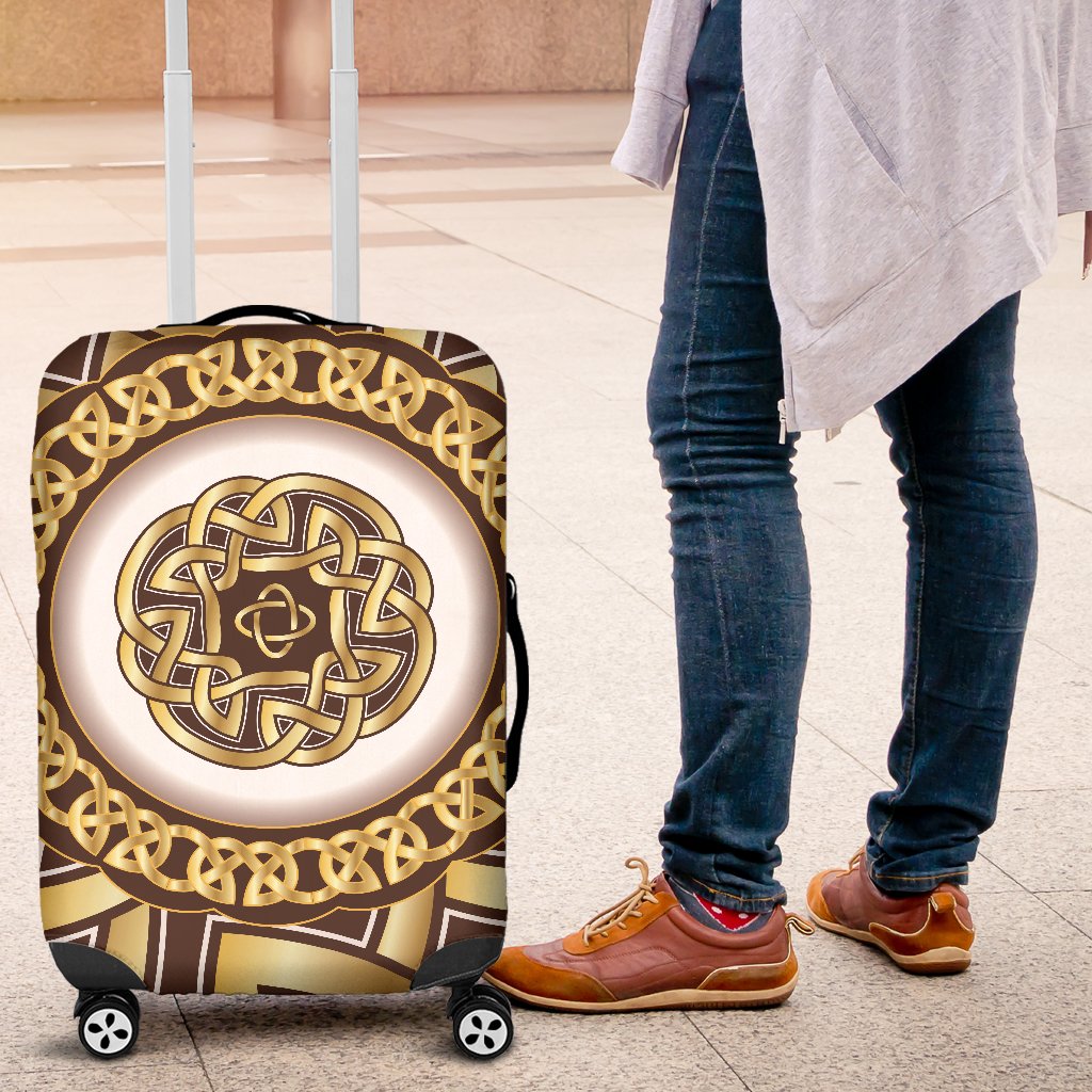 Celtic Gold Luggage Cover Protector