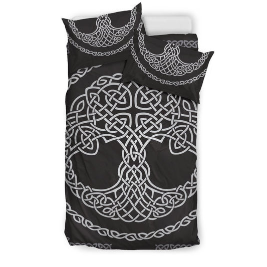 Celtic Tree of life Print Duvet Cover Bedding Set