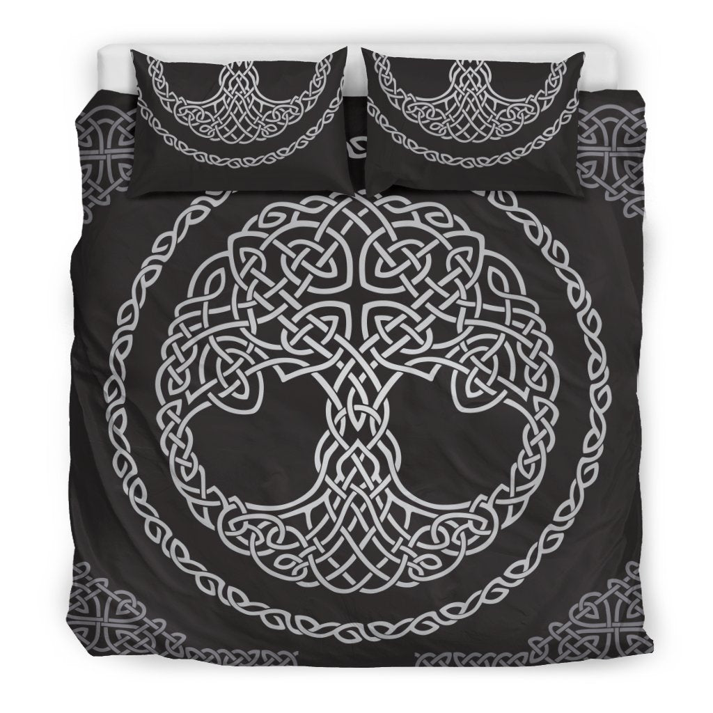 Celtic Tree of life Print Duvet Cover Bedding Set