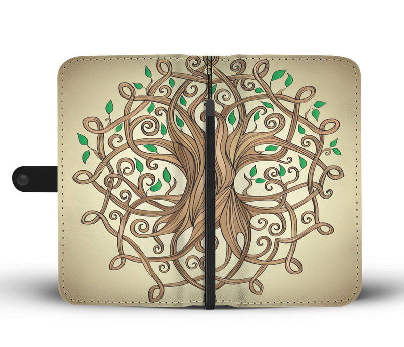 Celtic Tree of Life Wallet Phone Case