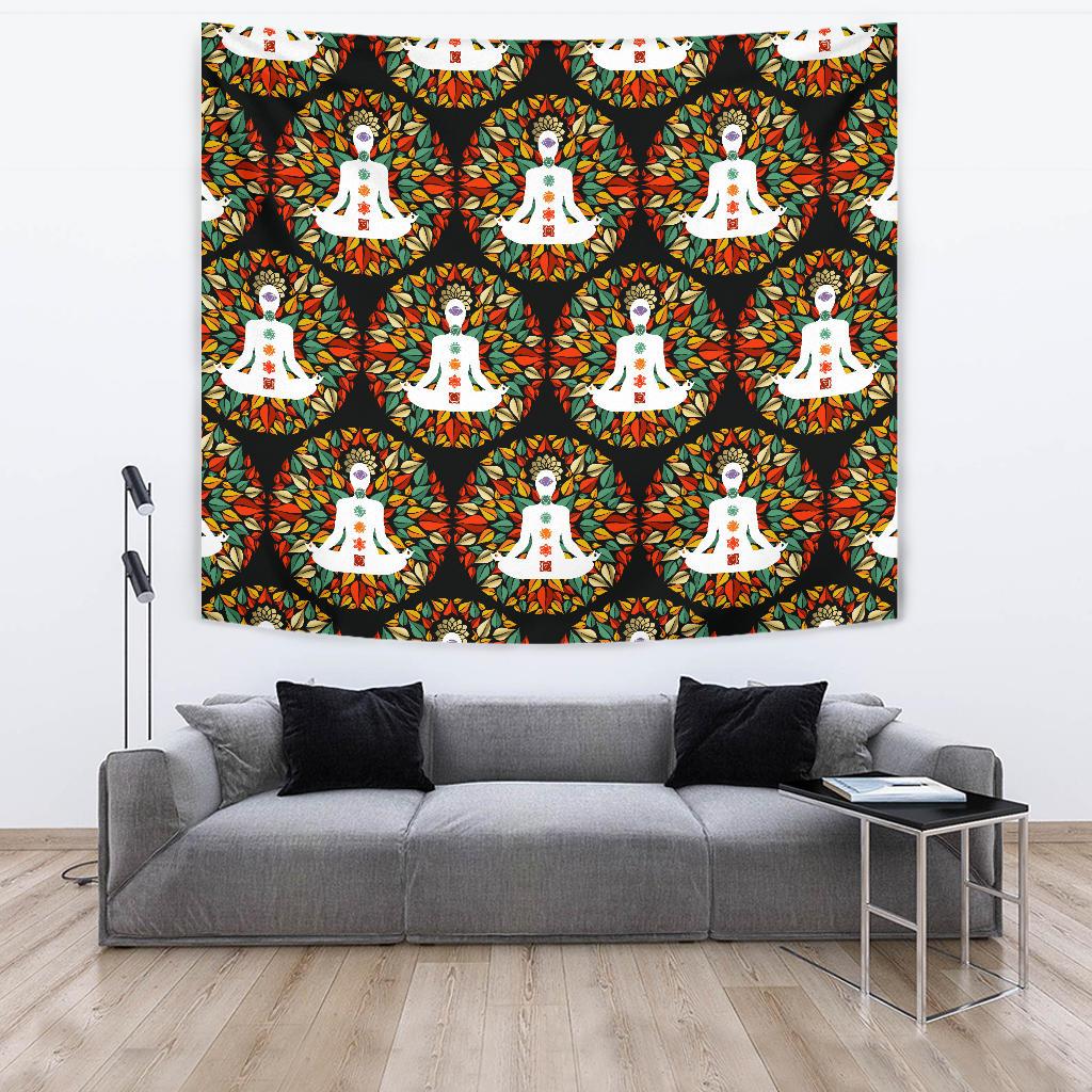 Chakra Yoga Tapestry