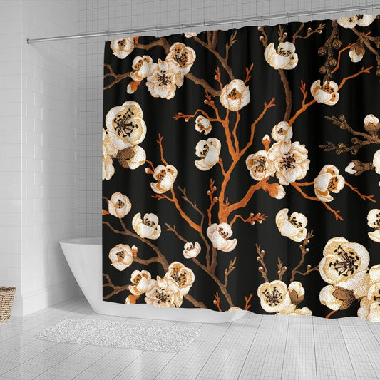 Cherry Blossom Sakura Shower Curtain