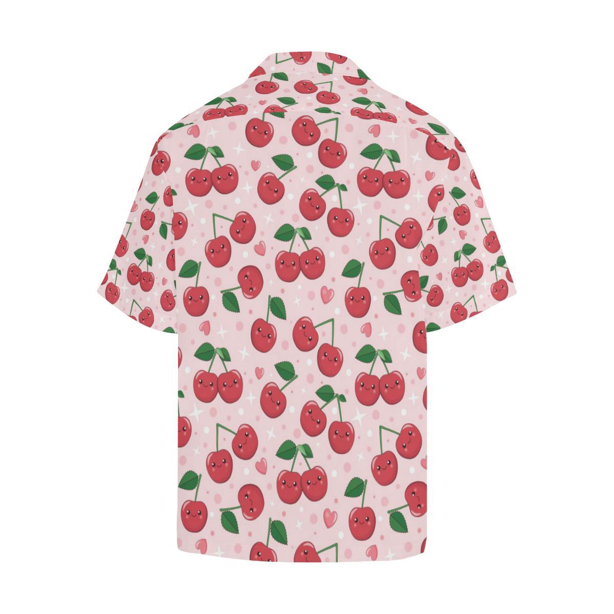 Cherry Pattern Print Design CH02 Men Hawaiian Shirt-JorJune