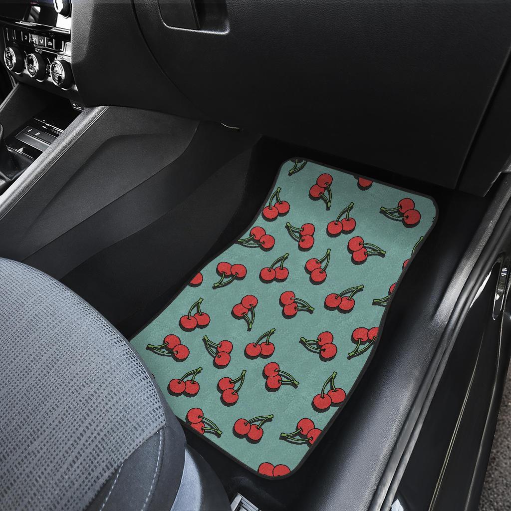 Cherry Pattern Print Design CH03 Car Floor Mats-JorJune