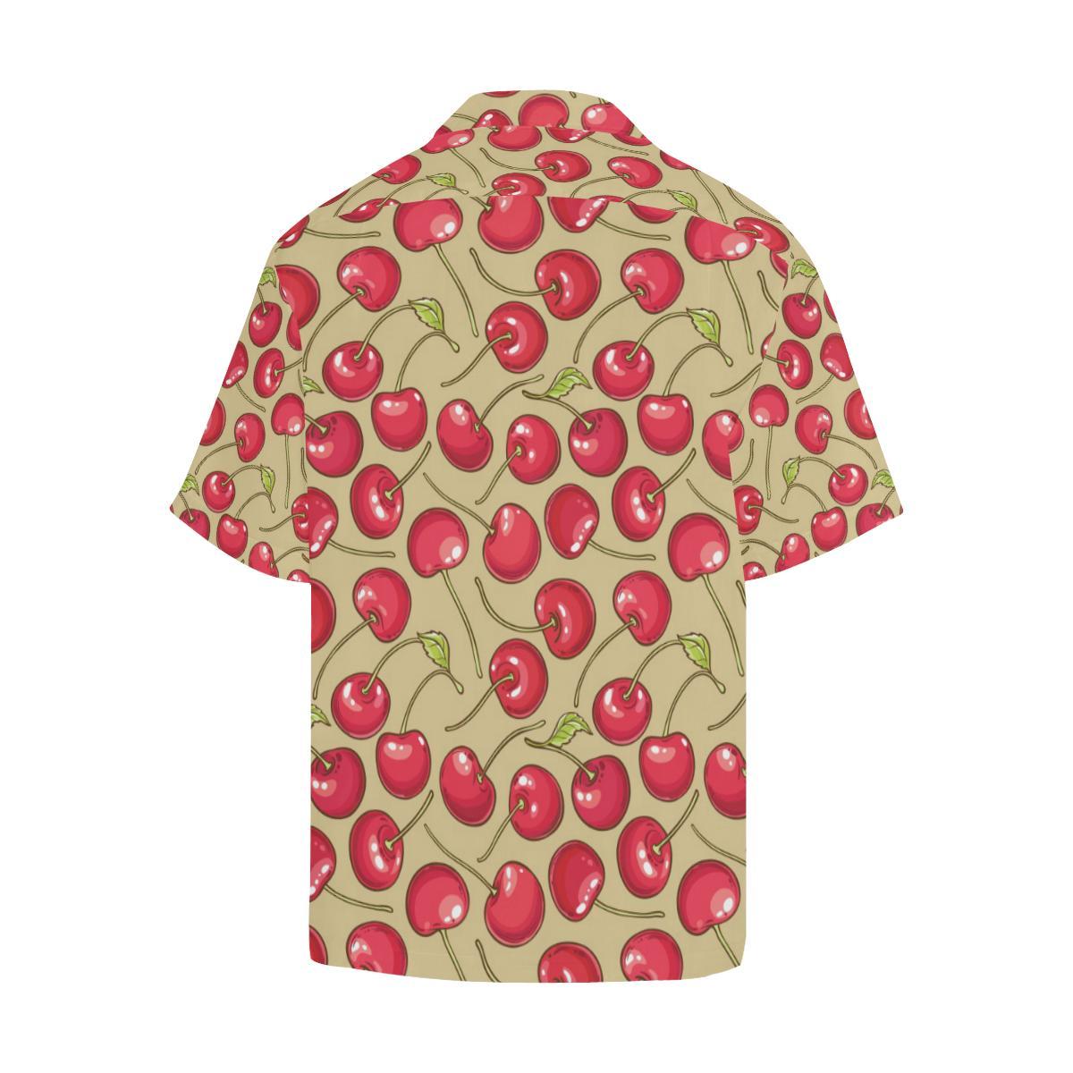 Cherry Pattern Print Design CH05 Men Hawaiian Shirt-JorJune