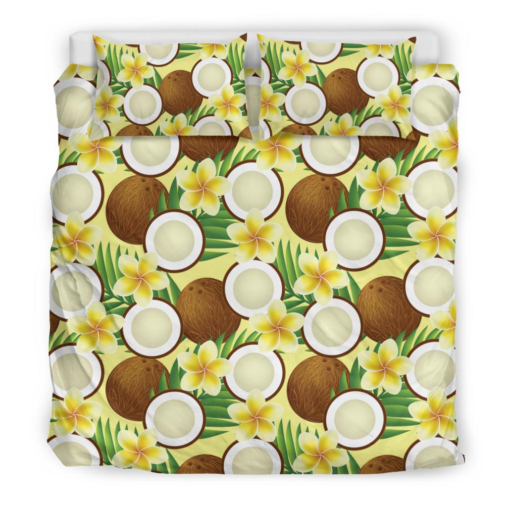 Coconut Pattern Print Design CN02 Duvet Cover Bedding Set-JORJUNE.COM