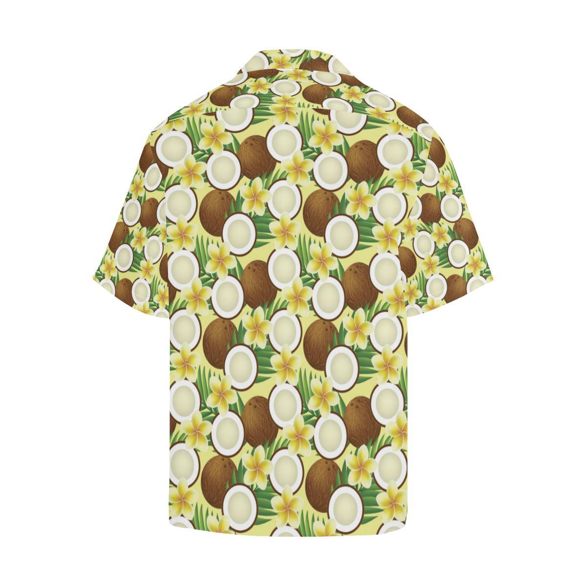 Coconut Pattern Print Design CN02 Men Hawaiian Shirt-JorJune