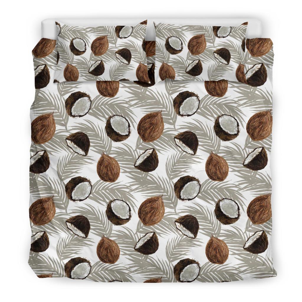 Coconut Pattern Print Design CN03 Duvet Cover Bedding Set-JORJUNE.COM
