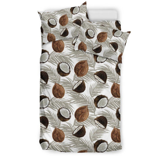 Coconut Pattern Print Design CN03 Duvet Cover Bedding Set-JORJUNE.COM