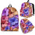 Colorful Geranium Pattern Premium Backpack