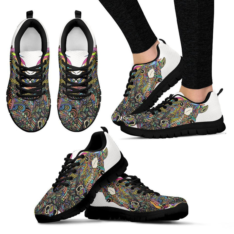 Colorful Horse Women Sneakers