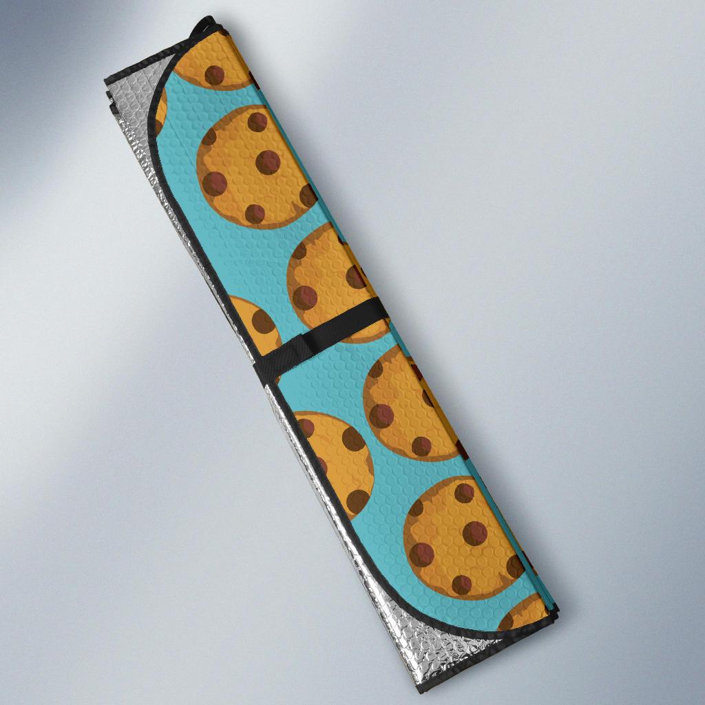 Cookie Pattern Print Design 01 Car Sun Shade-JORJUNE.COM