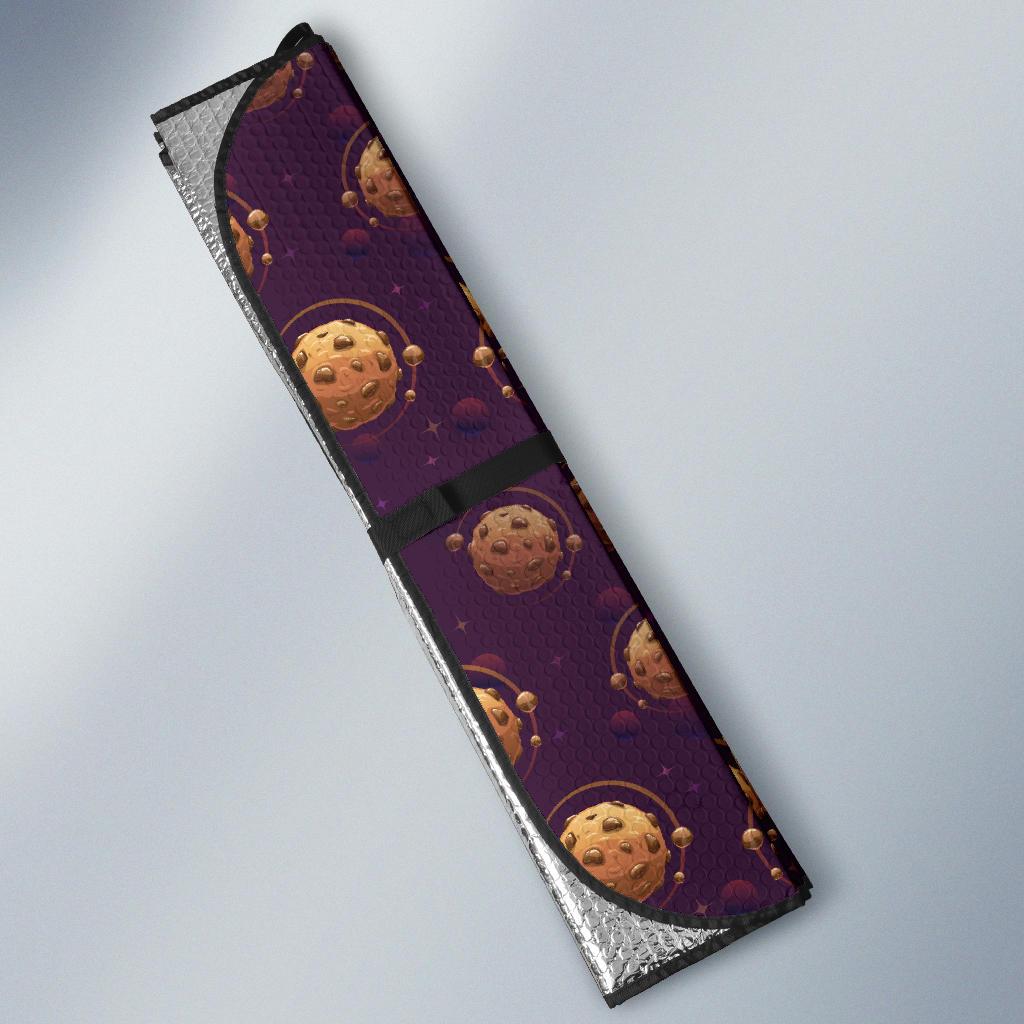Cookie Pattern Print Design 03 Car Sun Shade-JORJUNE.COM