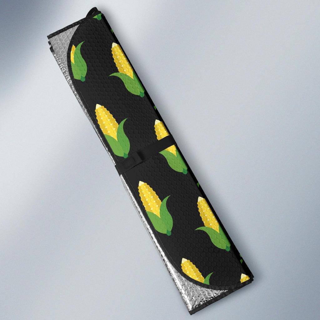 Corn Pattern Print Design 05 Car Sun Shade-JORJUNE.COM