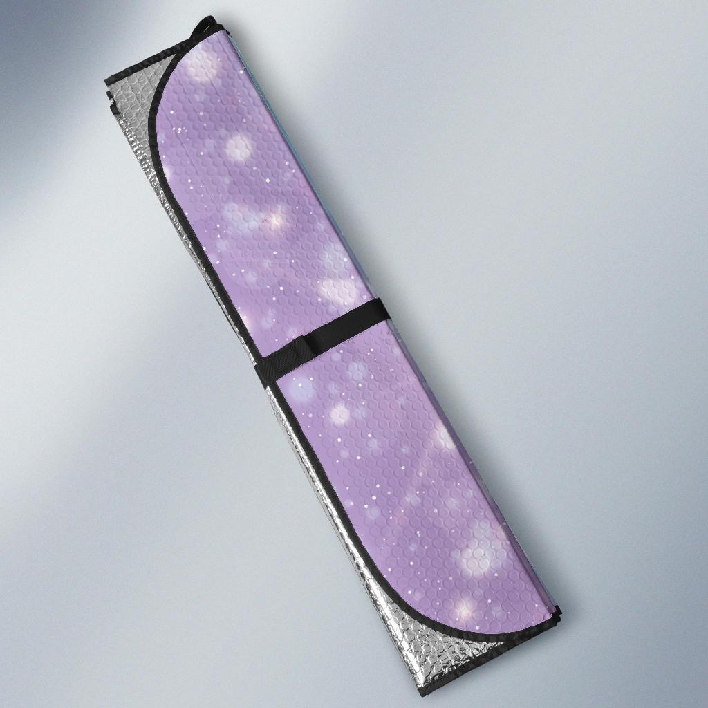 Cosmic Pastel Pattern Print Design 02 Car Sun Shade-JORJUNE.COM