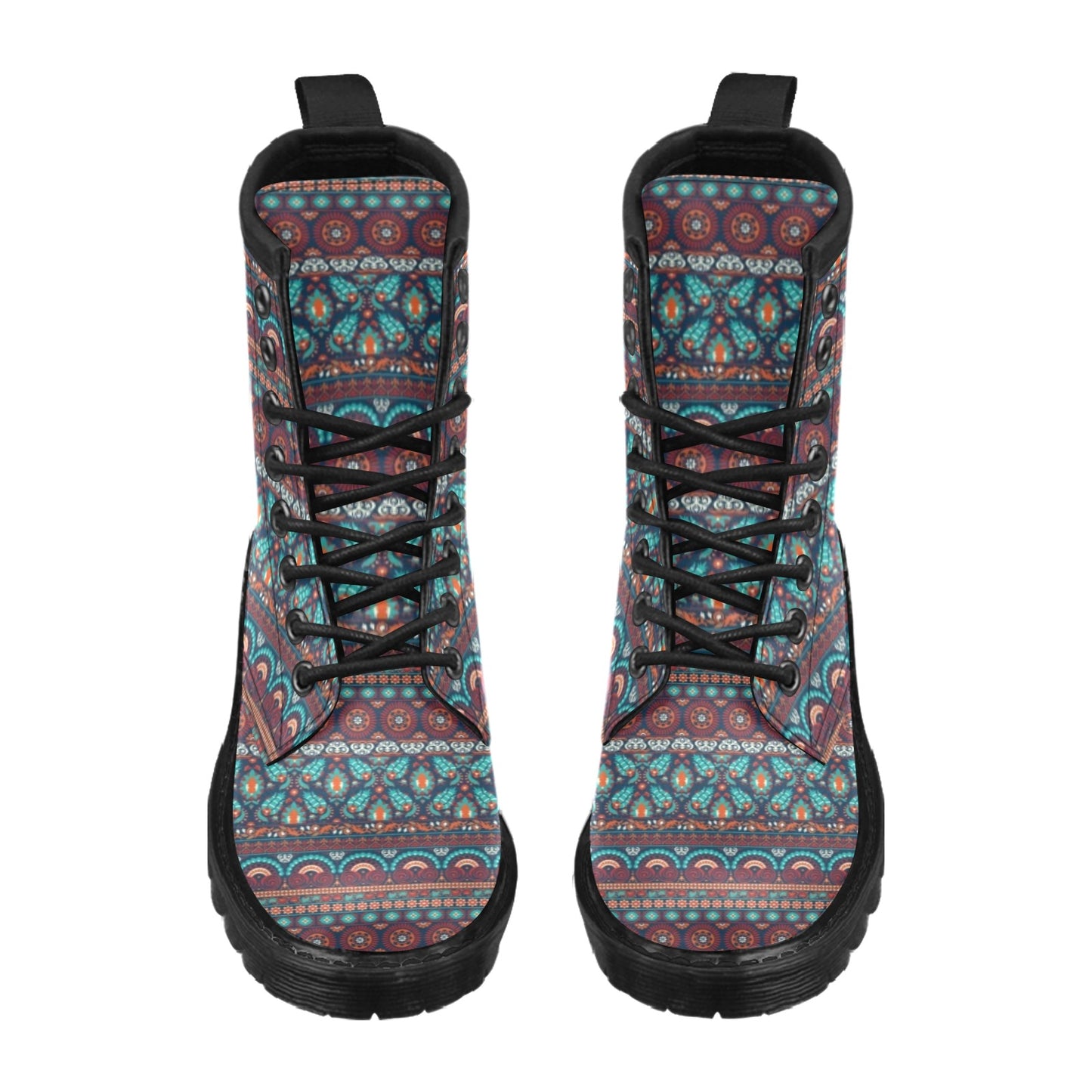 Suzani Print Design LKS302 Women's Boots