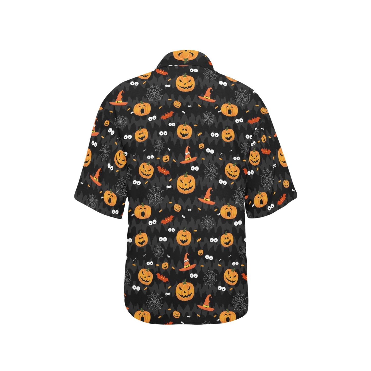 Halloween Print Design LKS405 Women's Hawaiian Shirt
