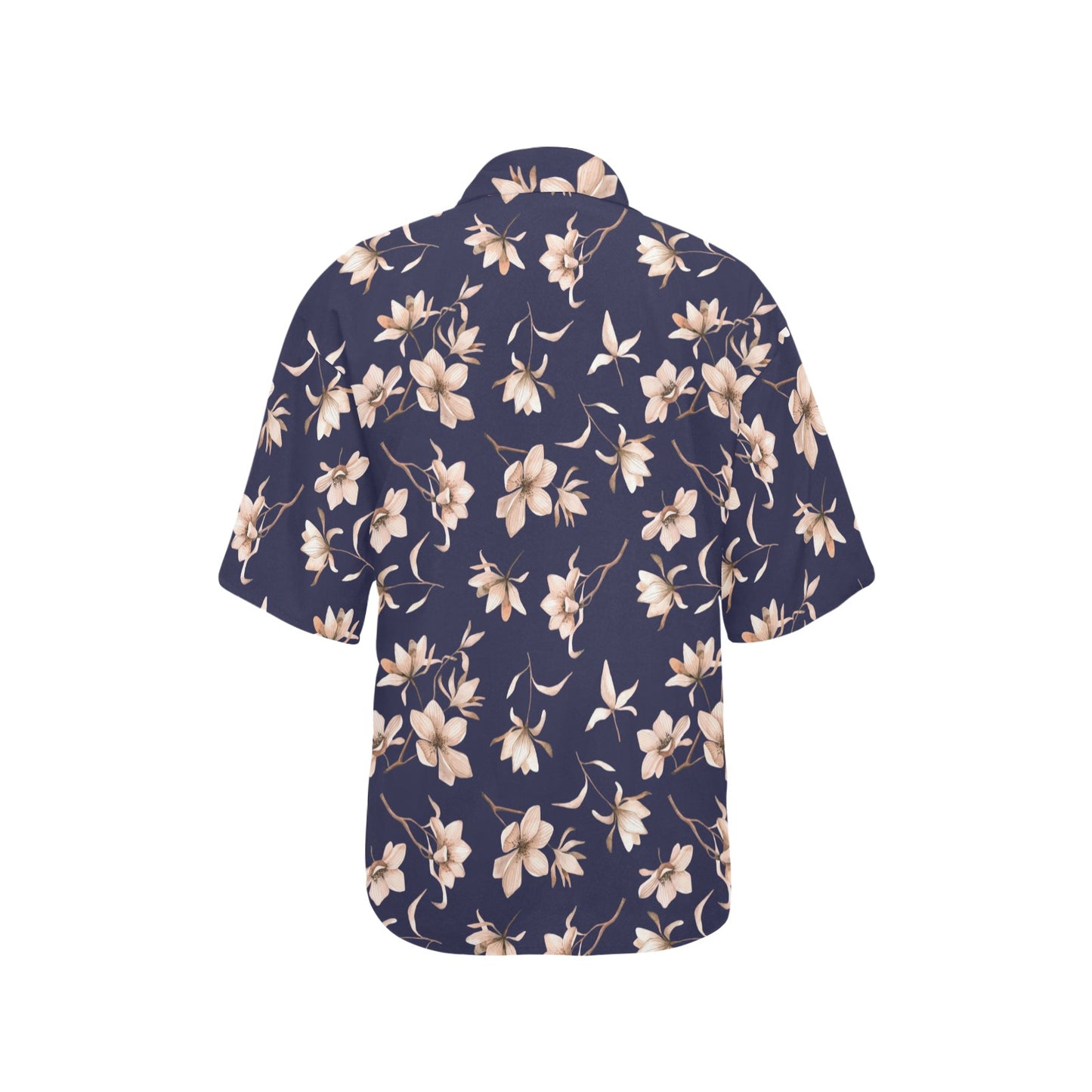 Beautiful Floral Pattern Women's Hawaiian Shirt