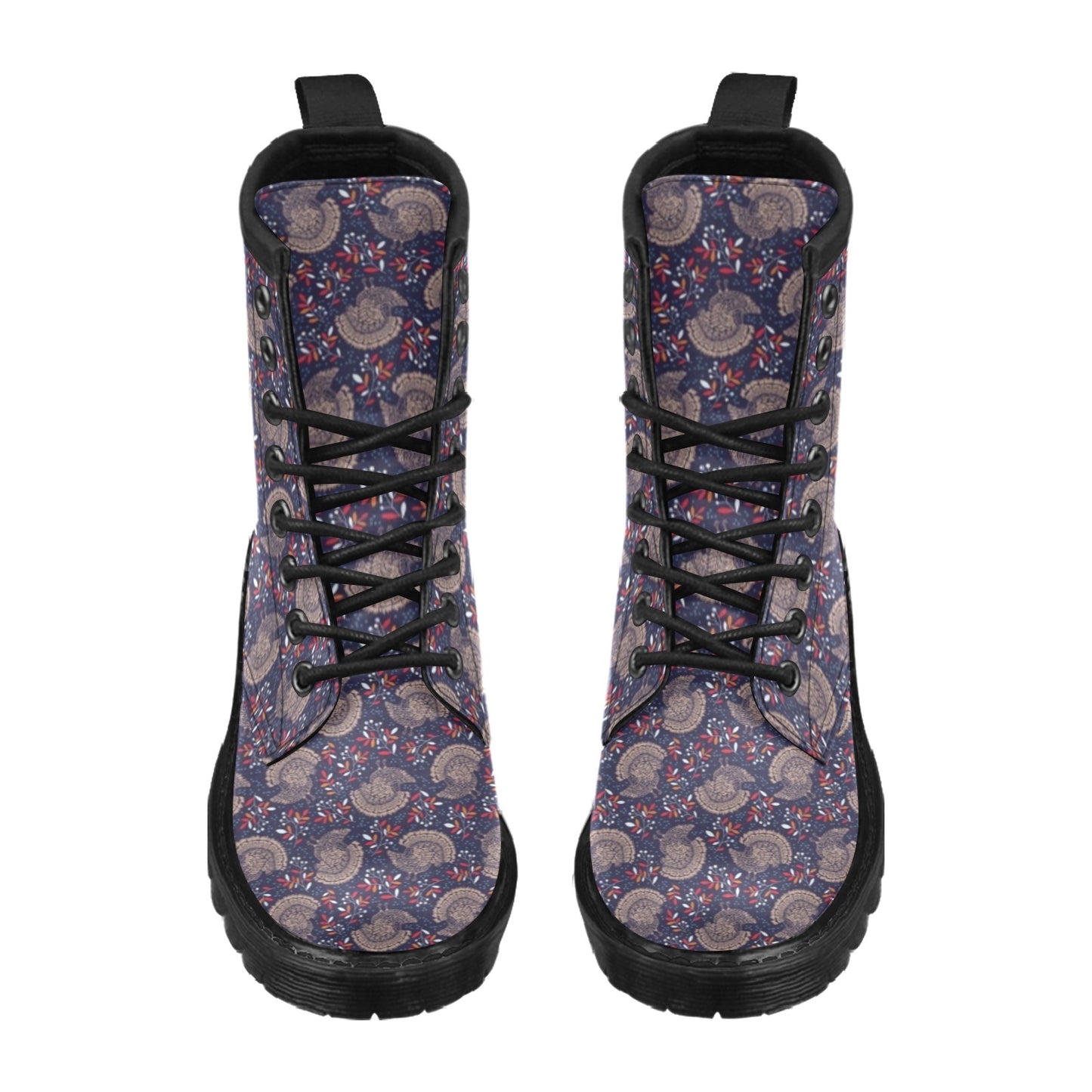 Turkey Print Design LKS401 Women's Boots