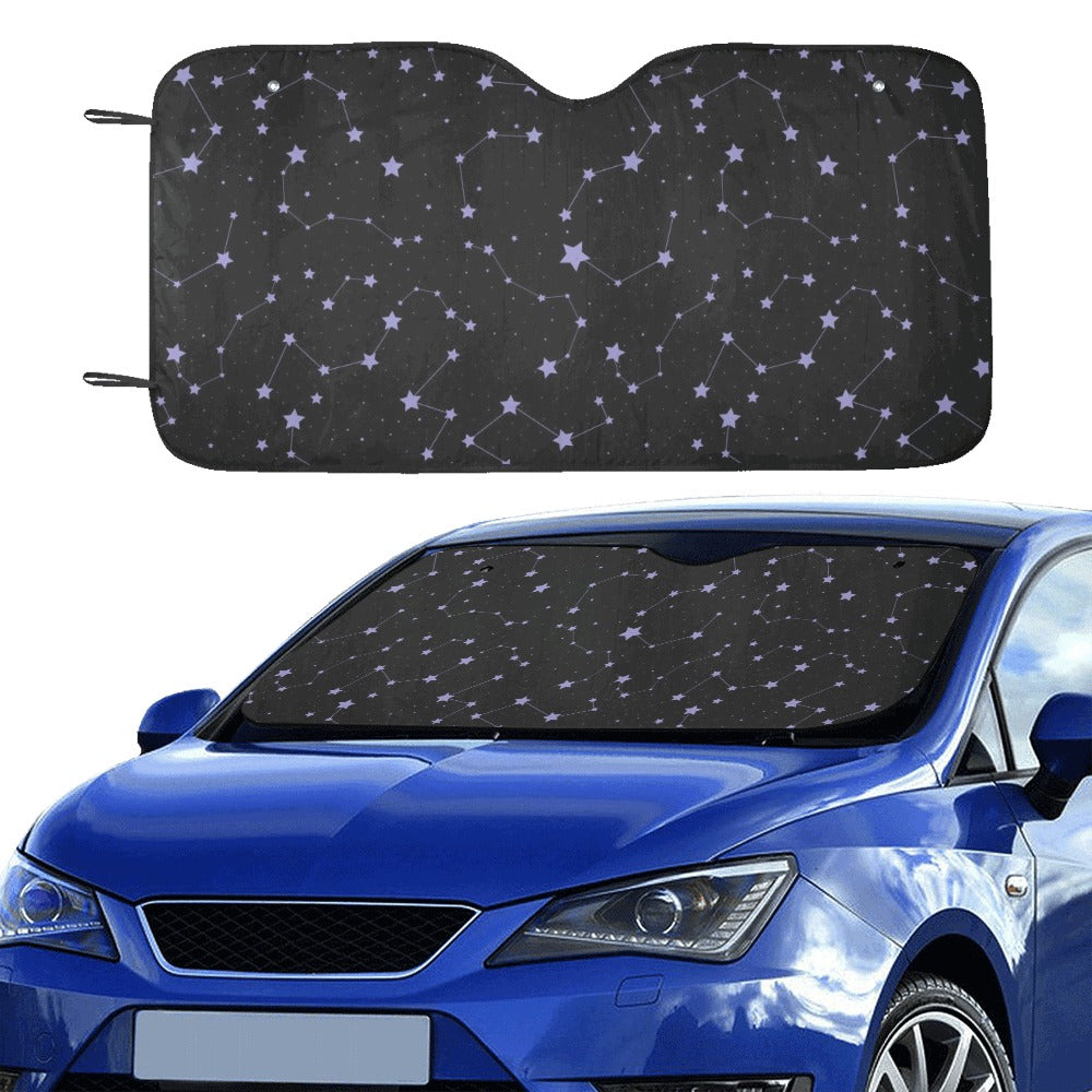 Star Print Design LKS303 Car front Windshield Sun Shade