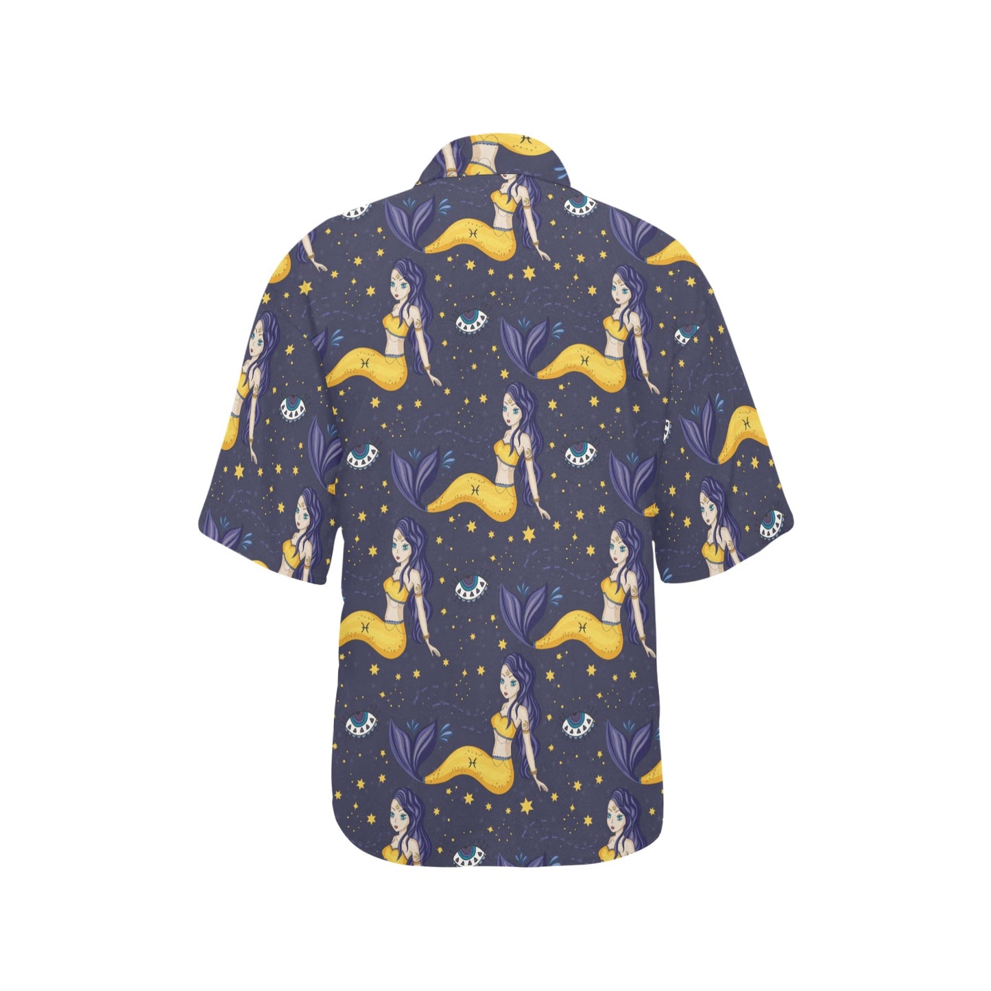 Pisces Pattern Print Design A04 Women's Hawaiian Shirt