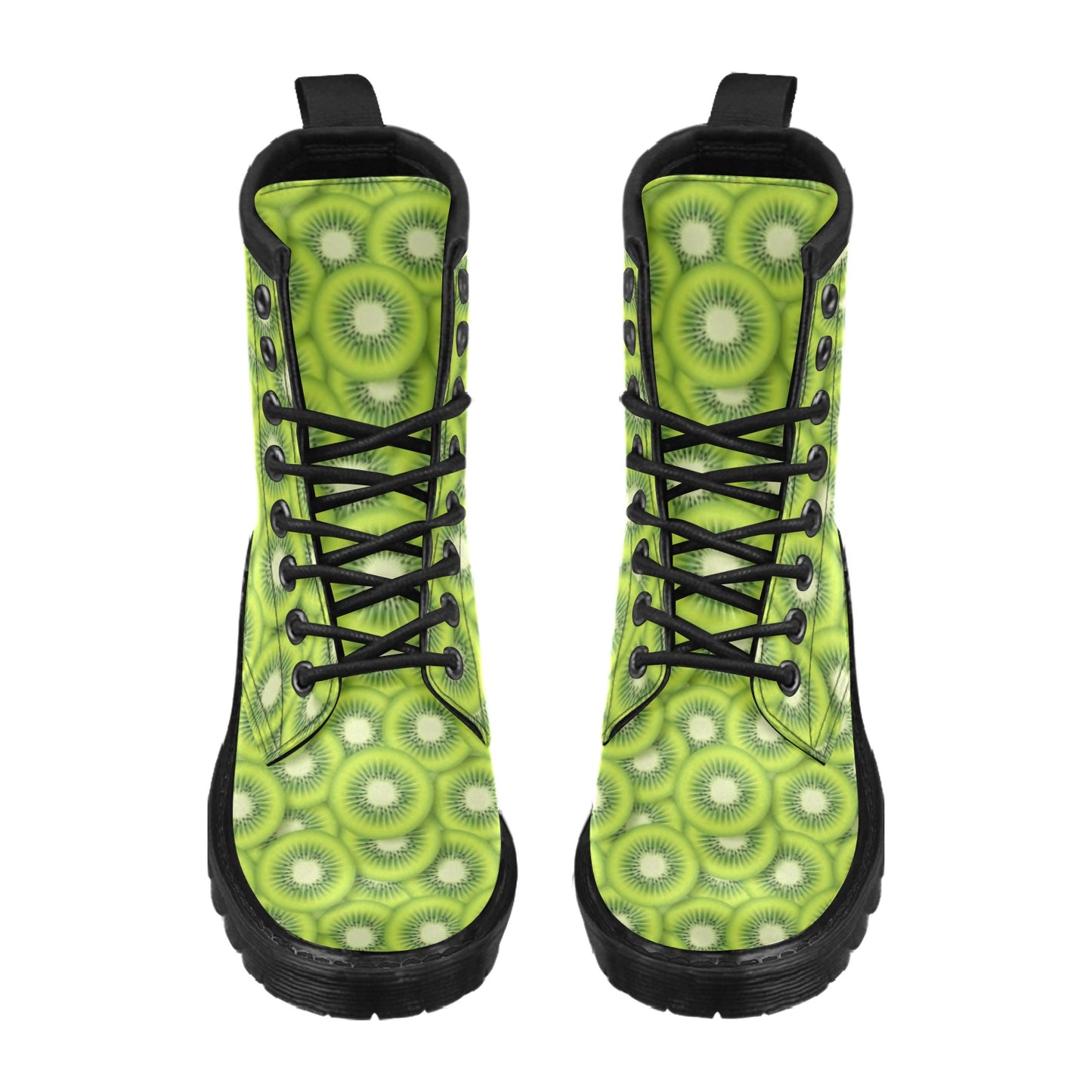 Kiwi Pattern Print Design KW01 Women's Boots
