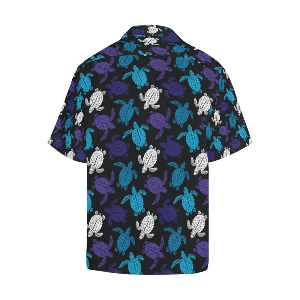 Sea Turtle Print Design LKS306 Men's Hawaiian Shirt