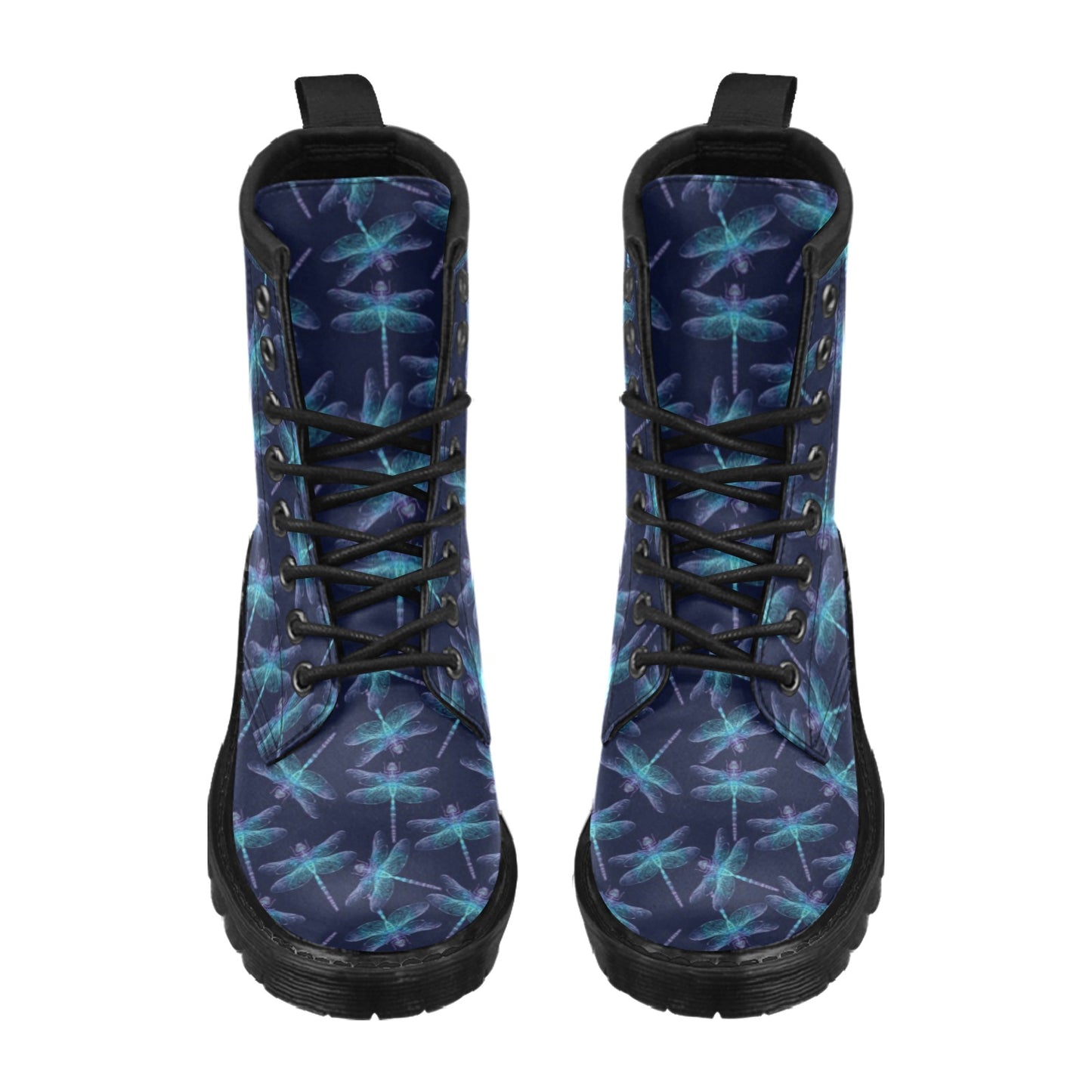 Dragonfly Hand Drawn Style Print Women's Boots