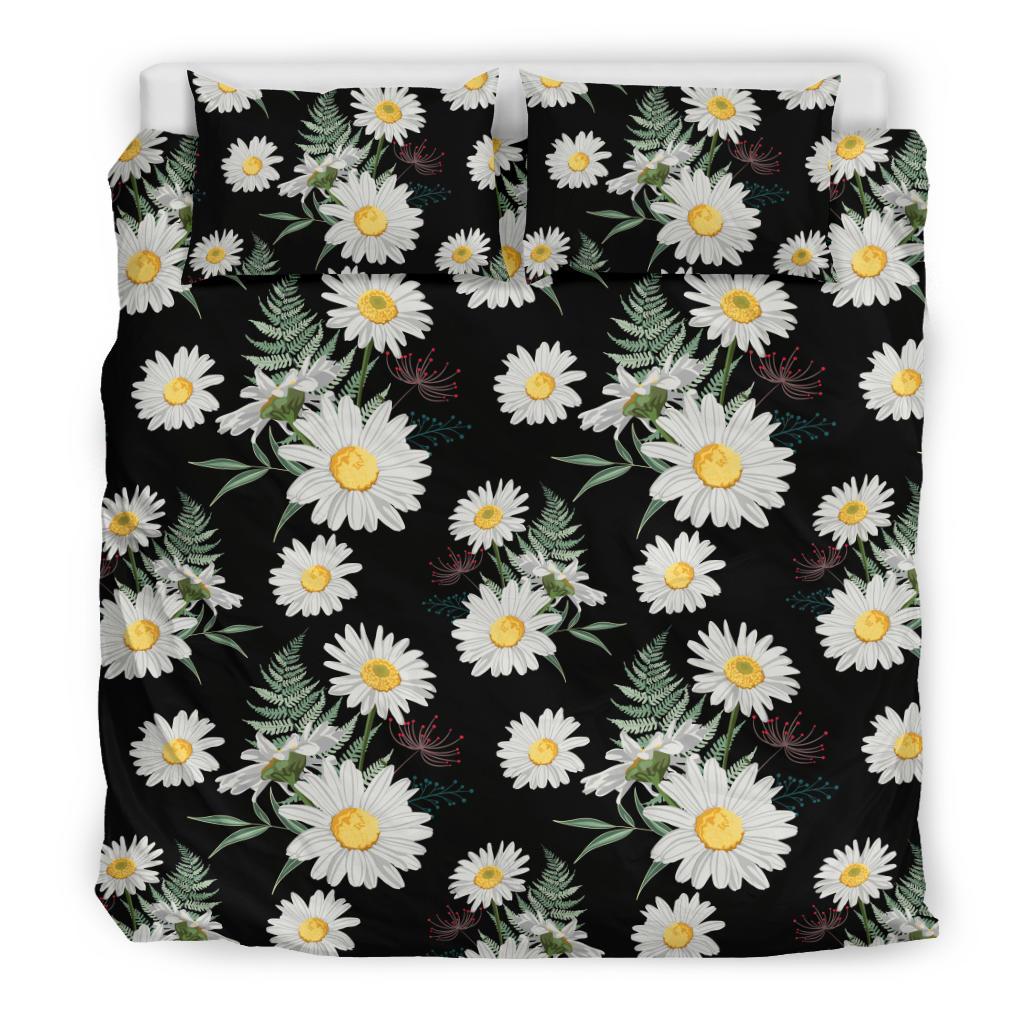 Daisy Pattern Print Design DS07 Duvet Cover Bedding Set-JORJUNE.COM