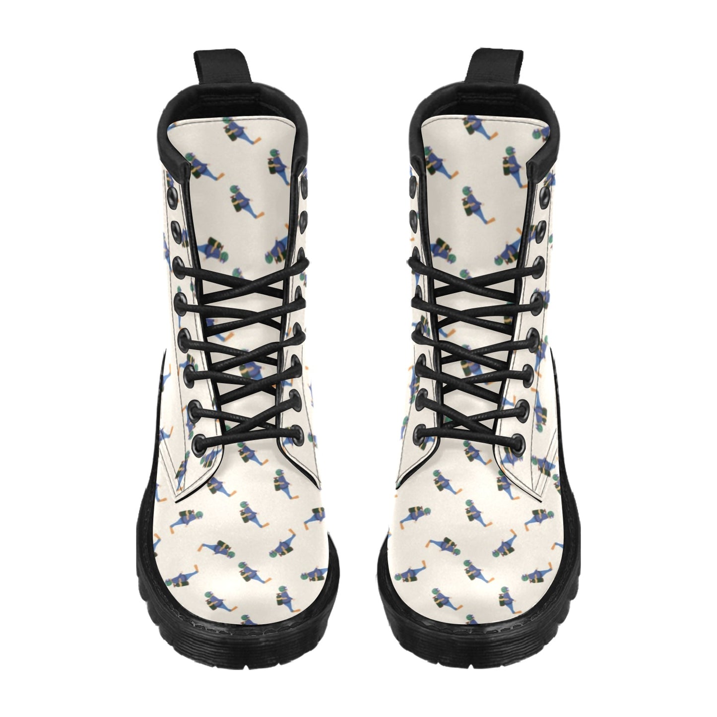 Scuba Driver Print Design LKS301 Women's Boots