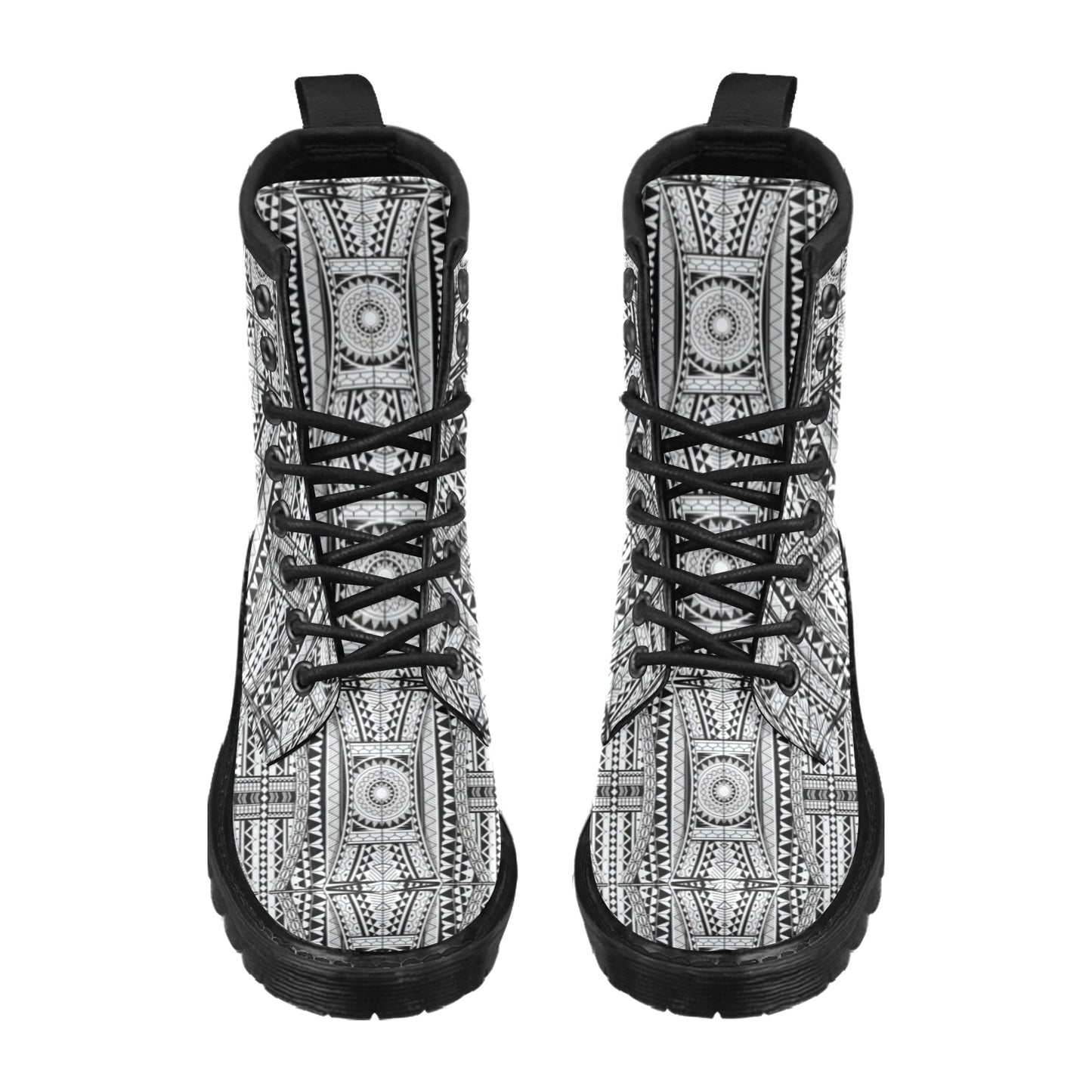 Polynesian Tattoo Design Women's Boots