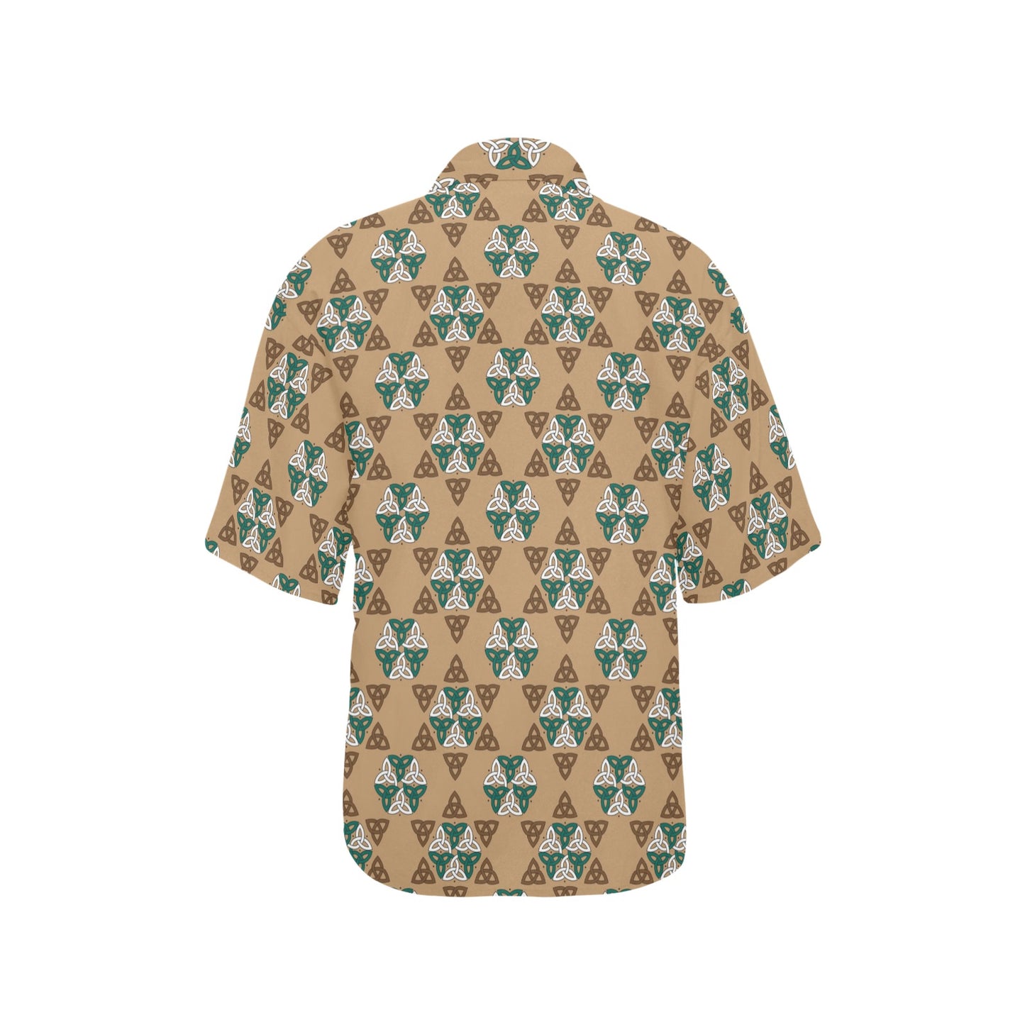 Celtic Pattern Print Design 08 Women's Hawaiian Shirt