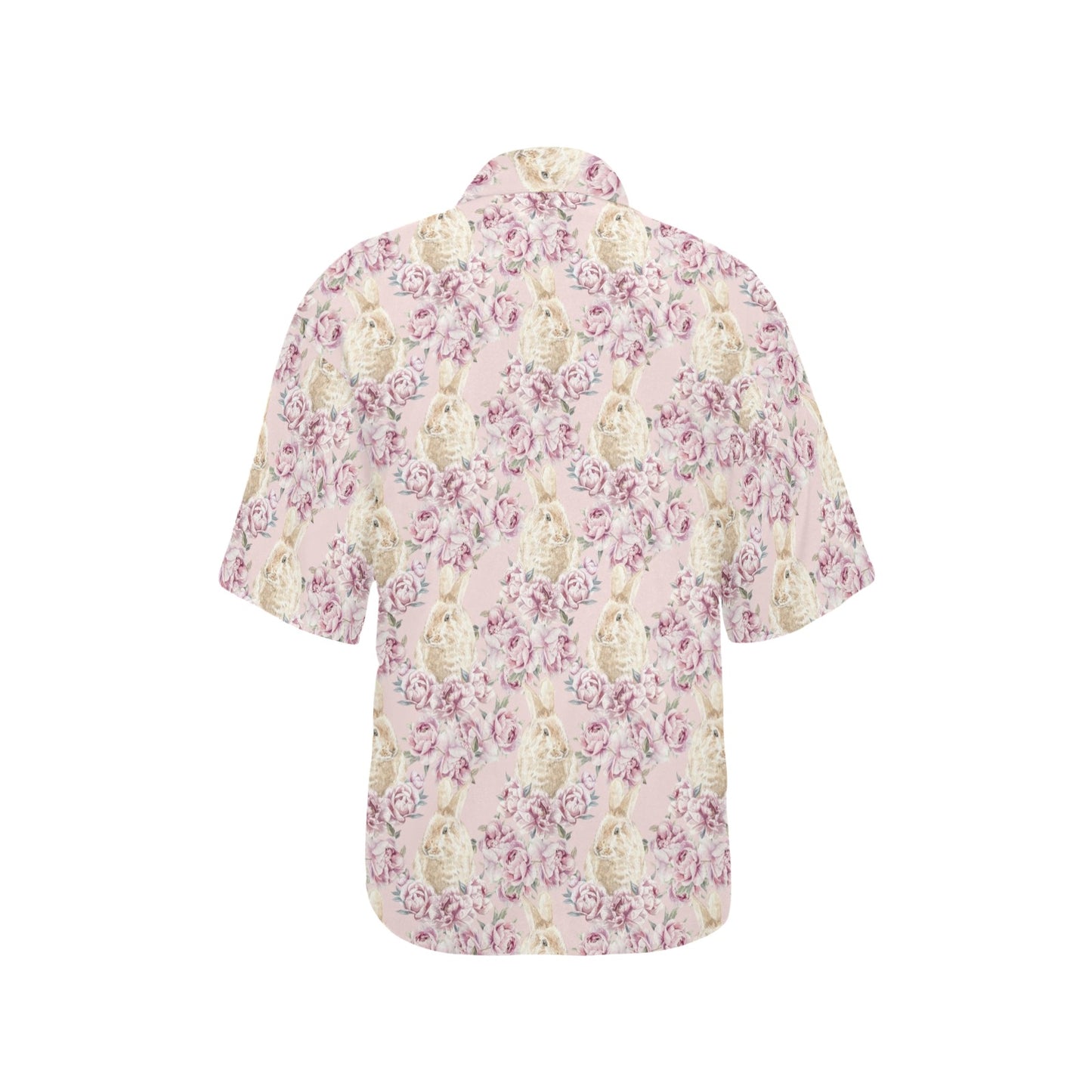 Rabbit Print Design LKS403 Women's Hawaiian Shirt