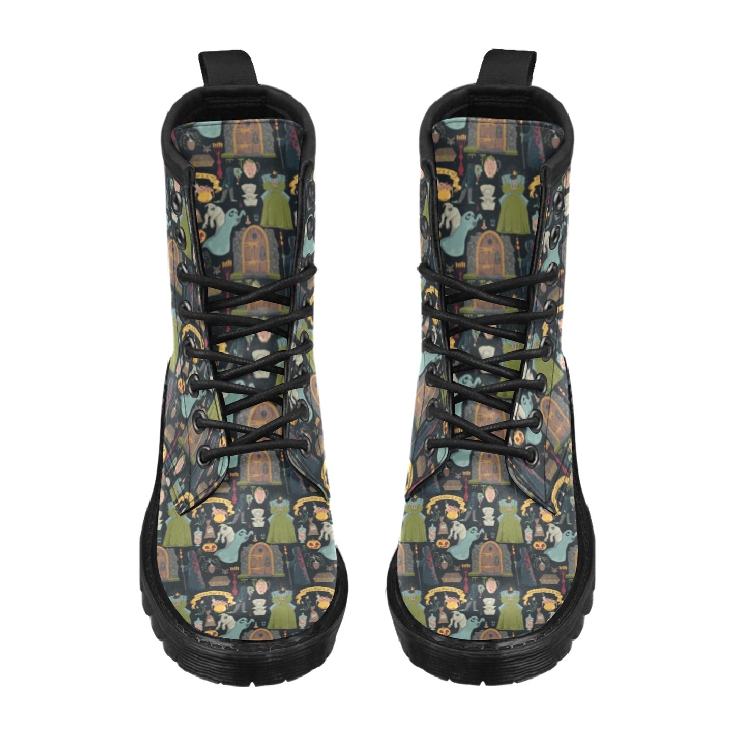 Creepy Halloween Print Design LKS304 Women's Boots