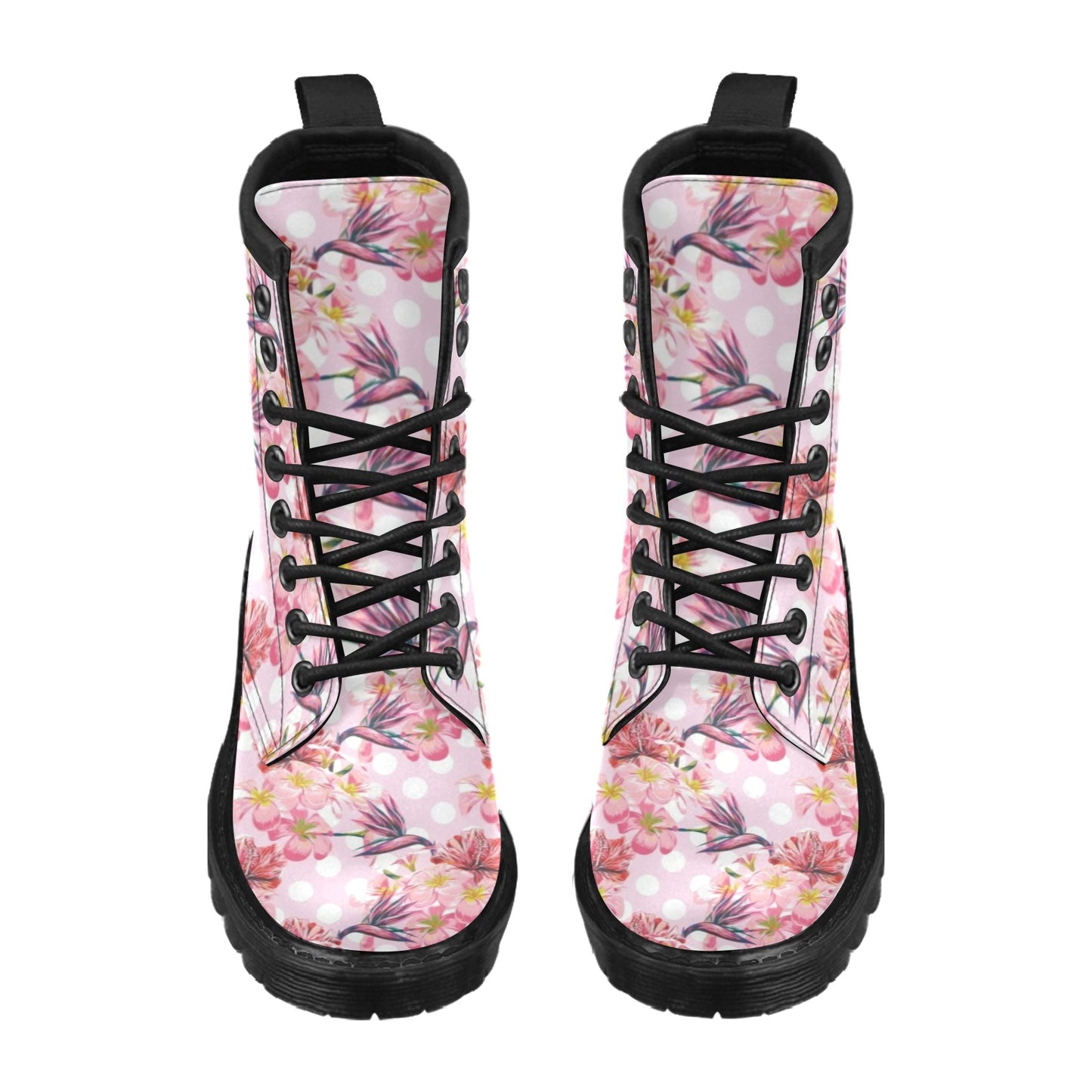 Bird Of Paradise Pattern Print Design BOP011 Women's Boots