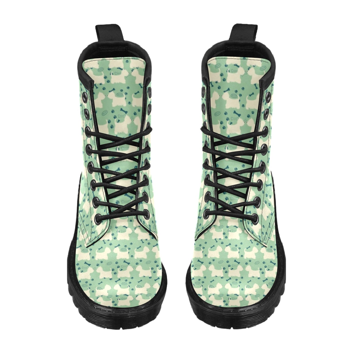 Scottish Terriers Print Design LKS302 Women's Boots