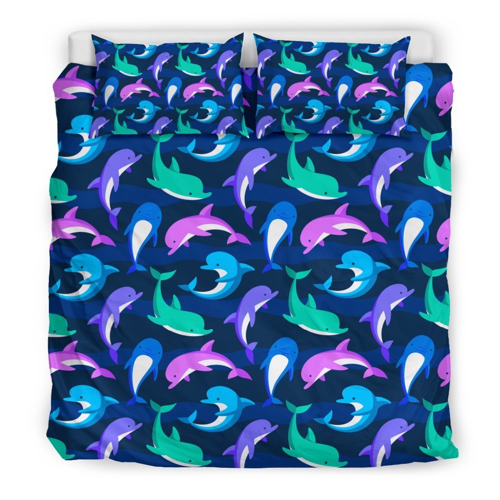 Dolphin Baby Duvet Cover Bedding Set