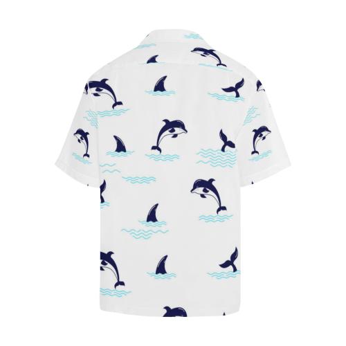 Dolphin Jumping Men Hawaiian Shirt