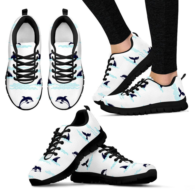 Dolphin Jumping Women Sneakers