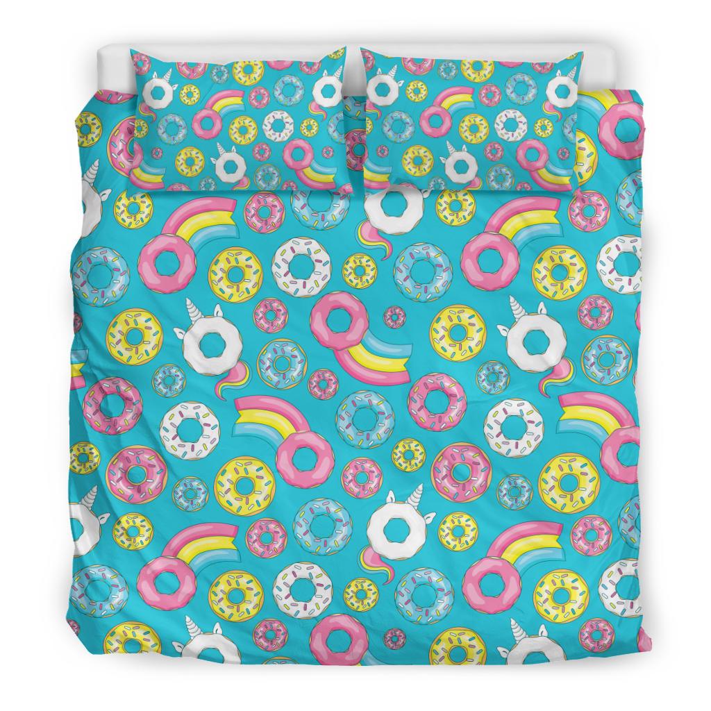 Donut Pattern Print Design DN013 Duvet Cover Bedding Set-JORJUNE.COM