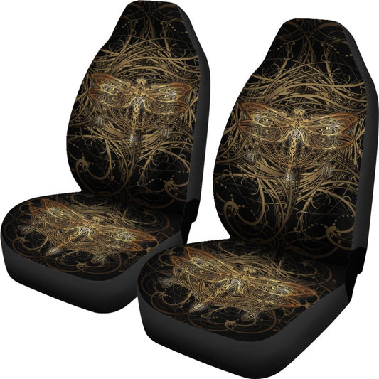 Dragonfly Mandala Universal Fit Car Seat Covers