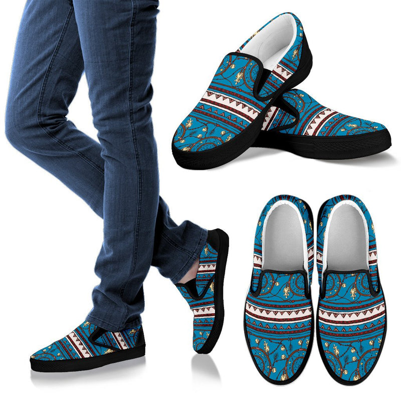 Dream Catcher Aztec Men Slip On Shoes