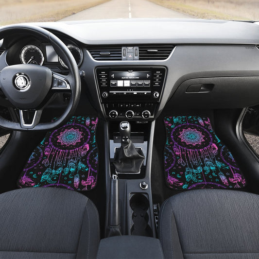 Dream catcher boho mandala Car Floor Mats