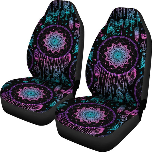 Dream catcher boho mandala Universal Fit Car Seat Covers