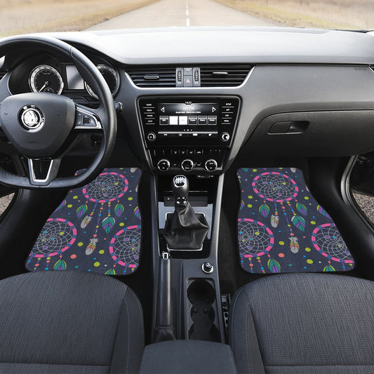 Dream catcher color dot Car Floor Mats