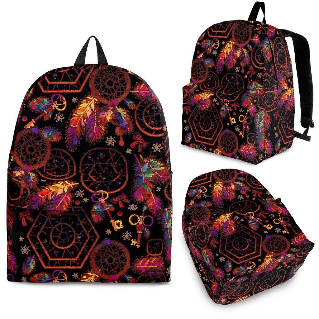 Dream Catcher Native American Premium Backpack