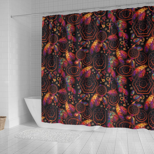 Dream Catcher Native American Shower Curtain