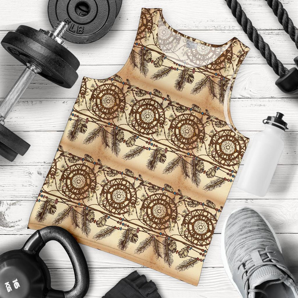 Dream catcher vintage native Men Tank Top